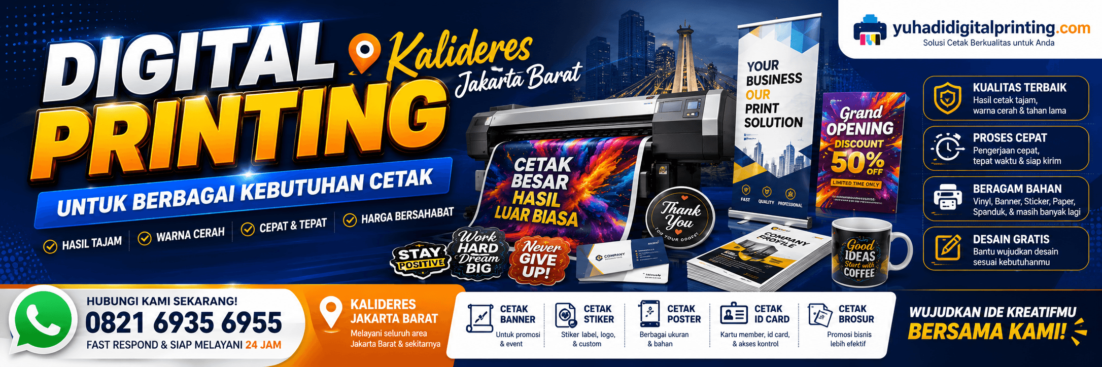 Digital Printing Kalideres Jakarta Barat untuk Berbagai Kebutuhan Cetak