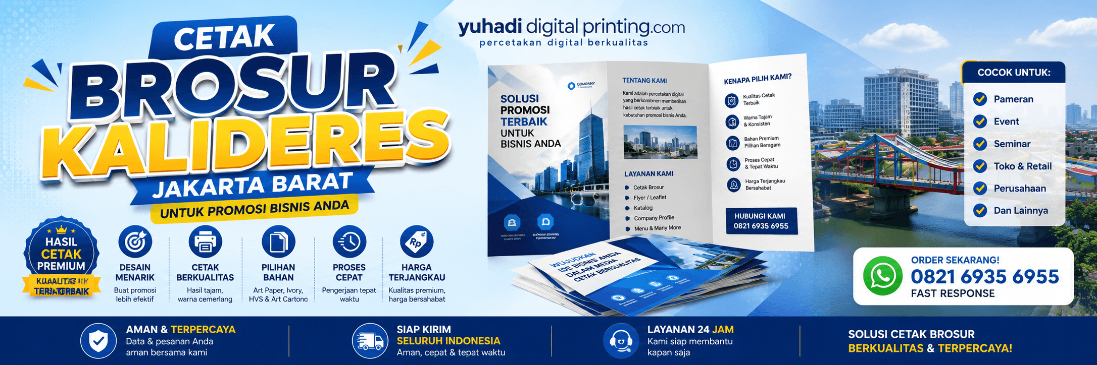Cetak Brosur Kalideres Jakarta Barat untuk Promosi Bisnis