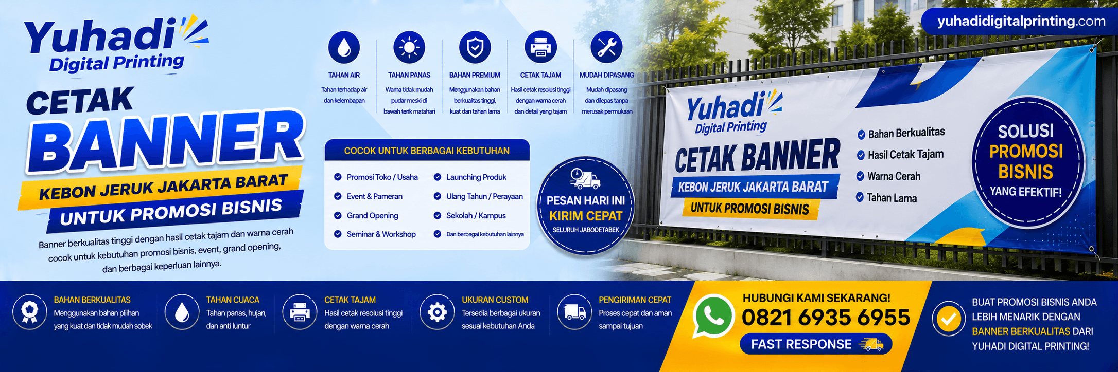 Cetak Banner Kebon Jeruk Jakarta Barat untuk Promosi Bisnis