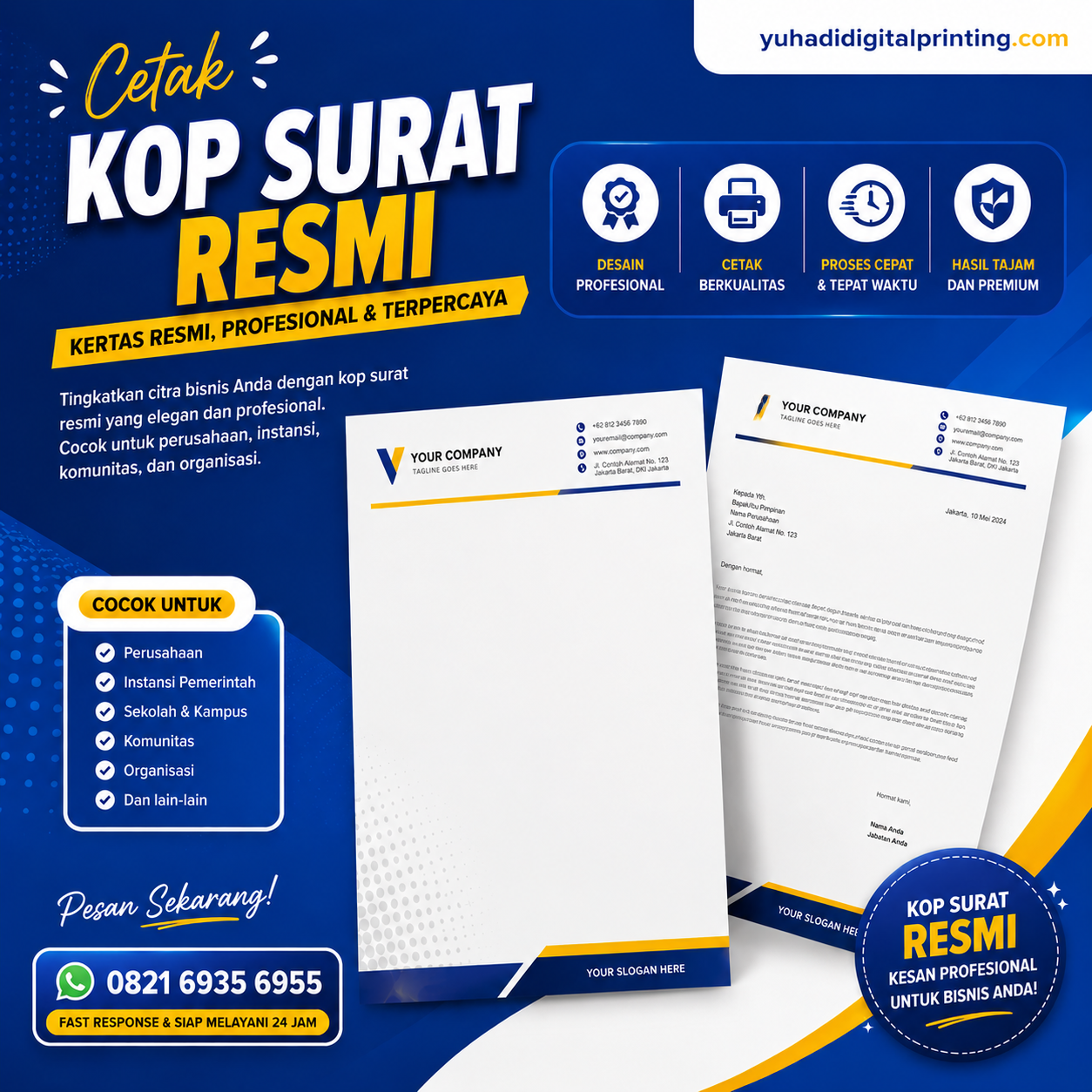 Cetak Kop Surat